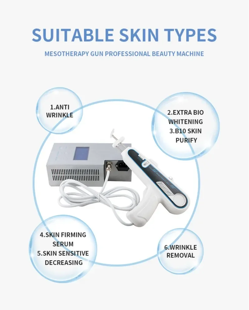 meso gun u225  mesitherapie meso gun machine for hair loss anti aging  u225 injector gun needle