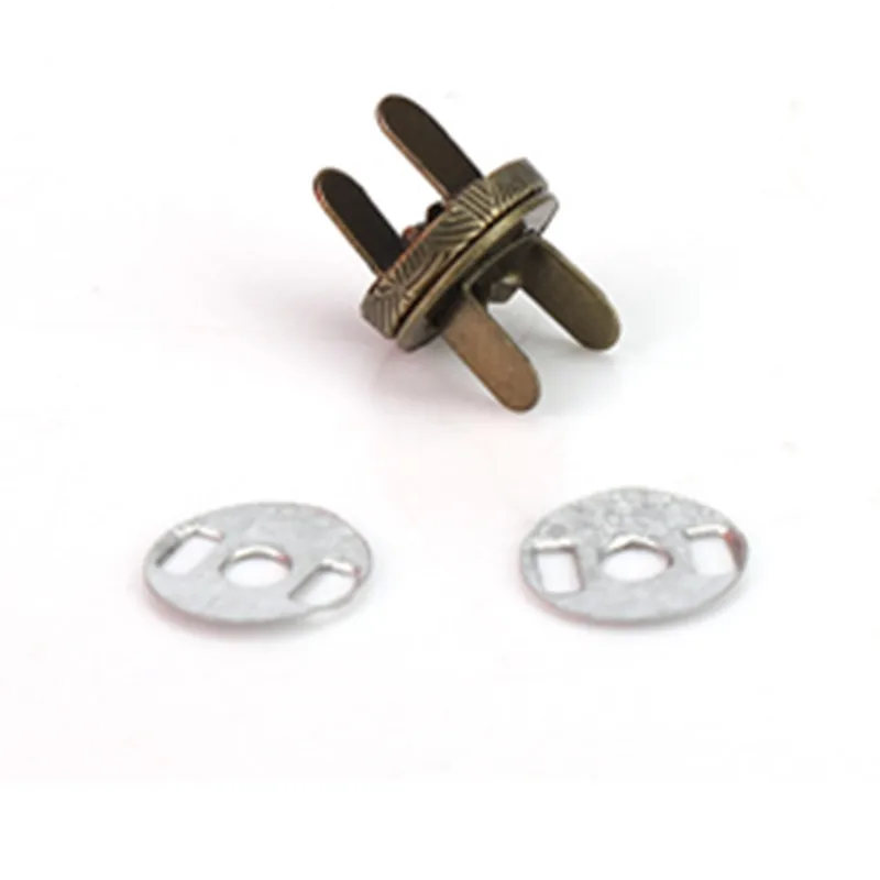 High Quality Thin Metal Magnetic Button For Women Bag 10mm Diameter In Bulk Price