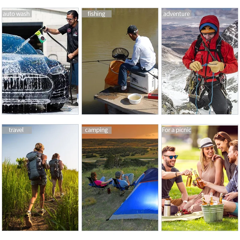 20L Multi-purpose fishing car wash camping outdoor collapsible bucket portable folding bucket