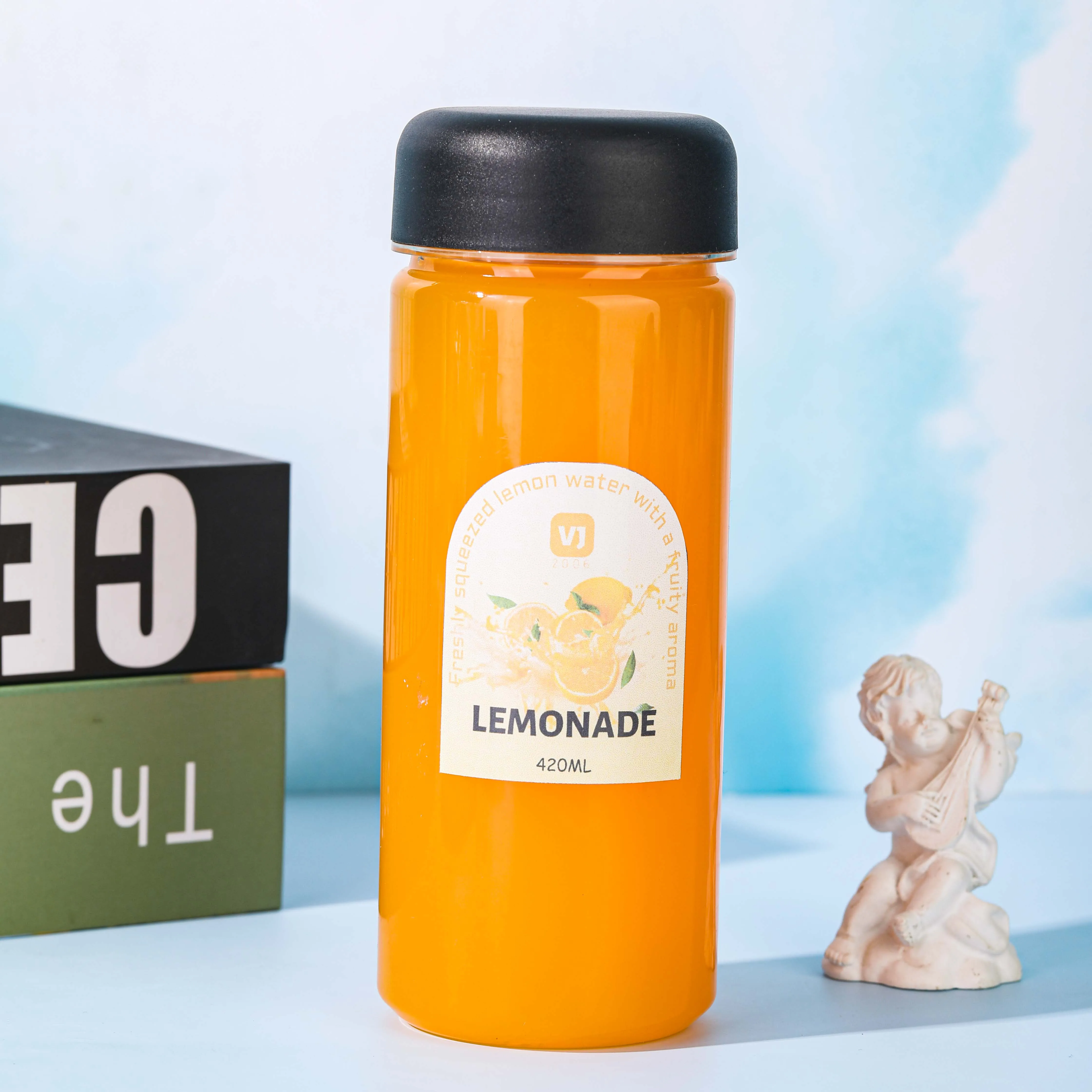 Manufacturer Clear Empty Food Grade PET Plastic Water Drinking Bottles 350ml round Juice Beverage