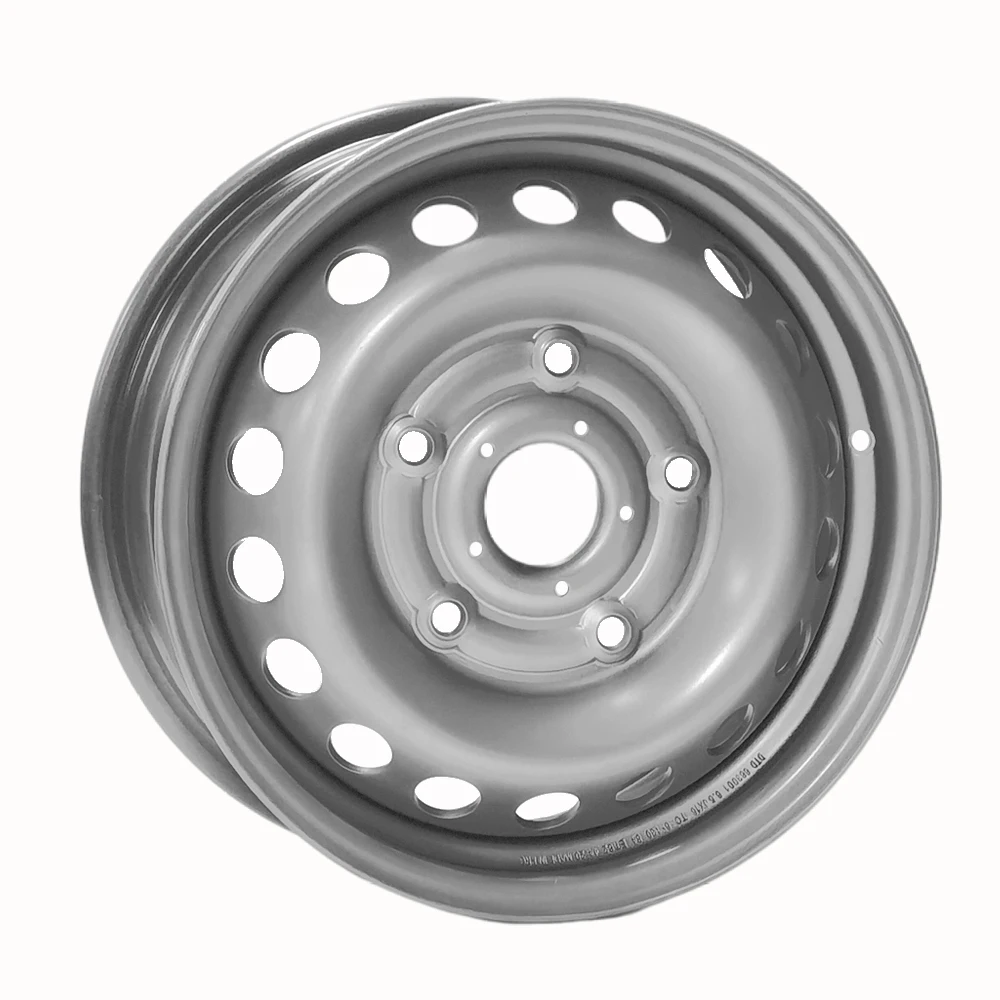 Wheelsky 675H01T-S 16 inch 16x6.5 PCD 5x160 Silver Painting Steel Light Truck Wheel Rim For Ford Transit