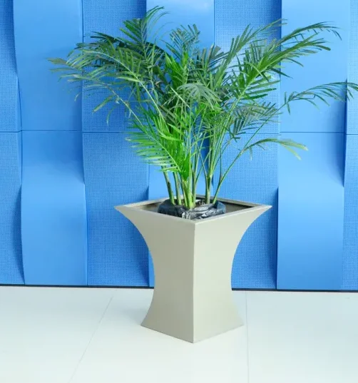 
Metal Planters Tall Metal Planters Outdoor Vertical Garden Pots 