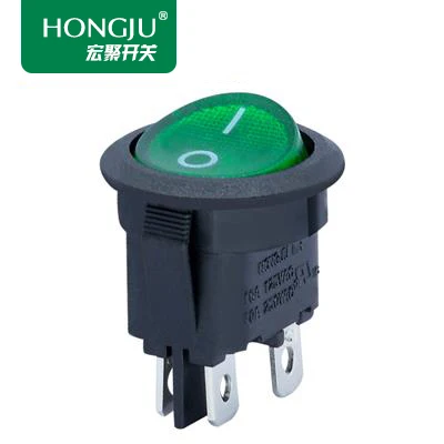 Для крепления на панель 4 Pin перекидной переключатель ВКЛ-ВЫКЛ 6a 250vac 10a 125vac электротехнического оборудования черный