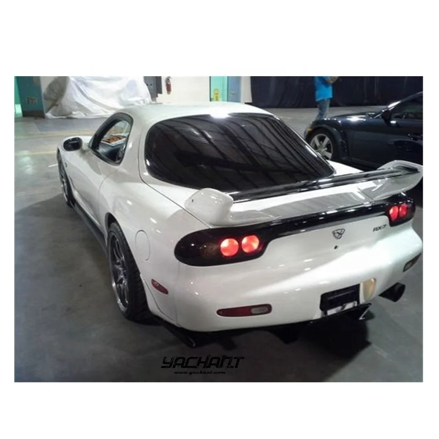 Carbon Fiber Matte Finish 1992 to 1997 Mazda RX7 FD3S Mazdaspeed Style Rear Spoiler Wing Body Kit For RX7 FD3S