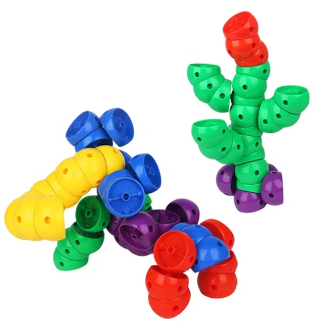 New Product 170pcs School And Kindergarten Toy Building Blocks Miniature Toys For Children