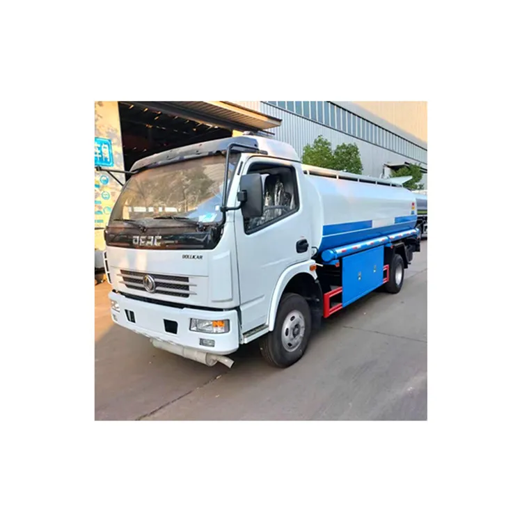 DONGFENG 4X2 oil tank truck Euro 3 160HP tank capacity 8000L fuelling vehicle fule tank truck for sale