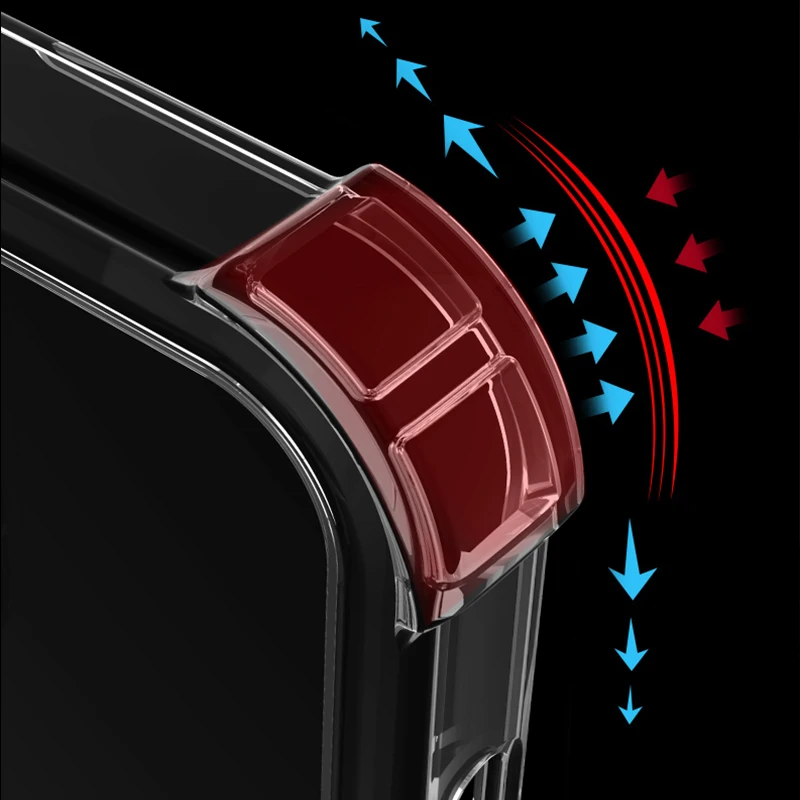 Crystal Clear	Thin Pure TPU Transparent Bumper Aiti-yellowing Acrylic Phone Case Pro Max Mini For iPhone 13 case