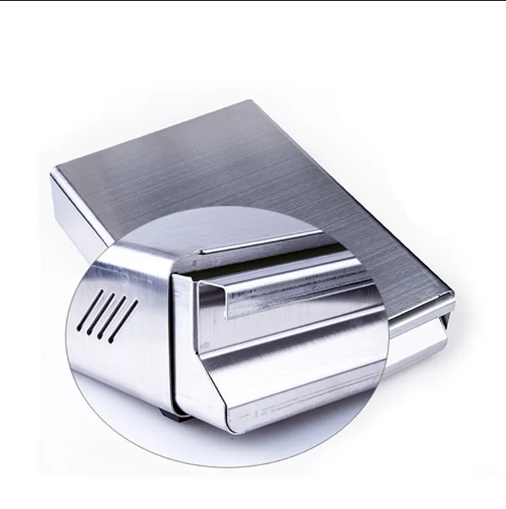 Customized Stainless Steel Drawer-style Scrap Box Coffee Machine Accessories Coffee Grounds Bucket Sheet Metal Fabrication