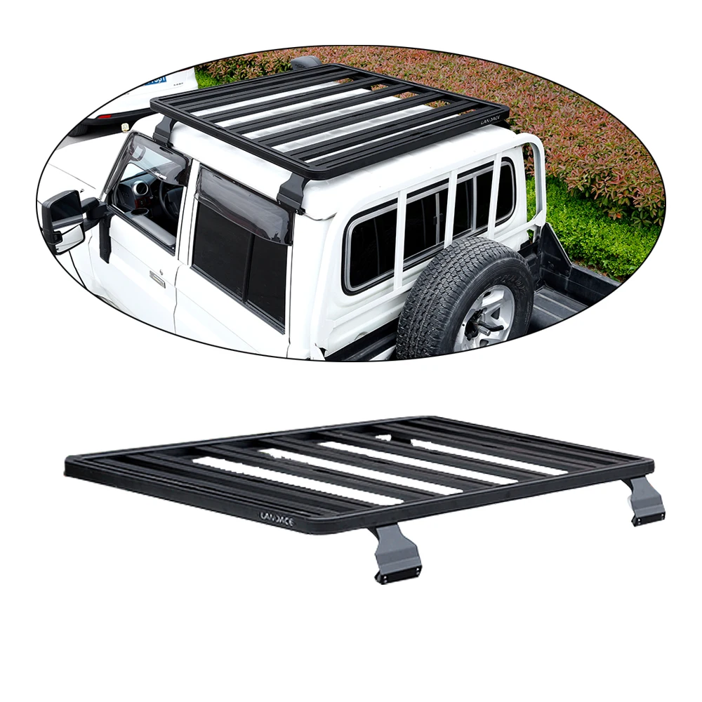 LC 79quality guaranteed easy installed toyota land cruiser 79 aluminium roof racks