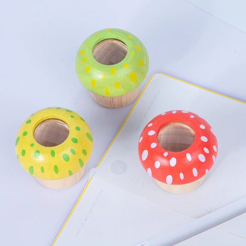Creative Kids Wooden DIY Kaleidoscope Toddler Toys for Personalized Gifts Children decoration Outdoor Interactive Game