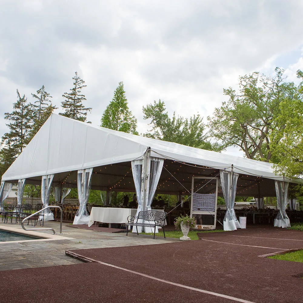 Large Marquee Tent White Outdoor Canopy Garden Tent Party Event Wedding Tents For Events 20 ft x 30 ft (6 m x 9 m)