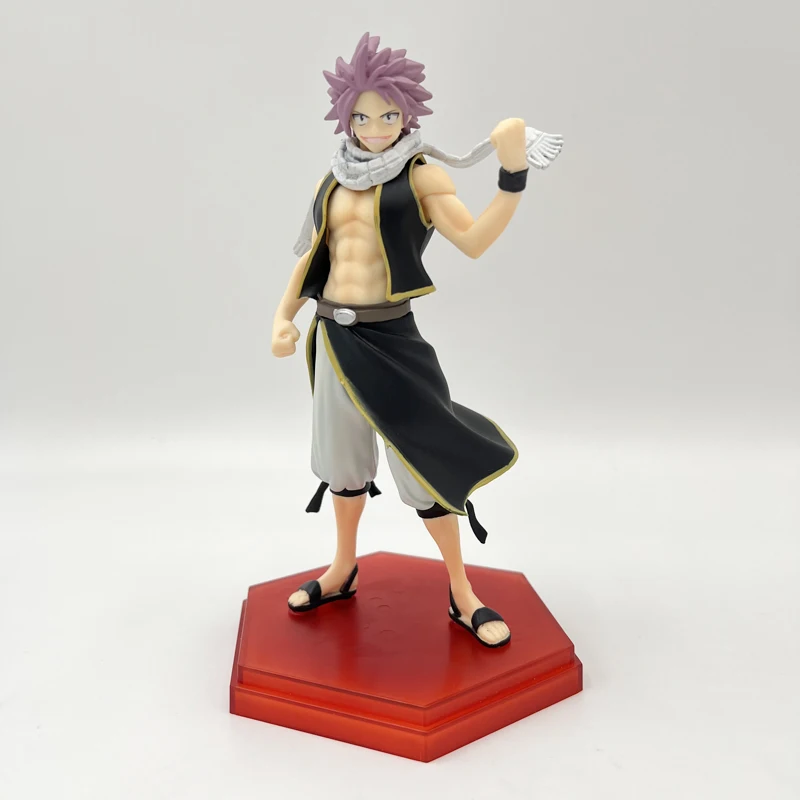 19CM Fairy Tail Natsu Dragneel PVC Figure Toys Collectible Model Doll Gift anime action figures