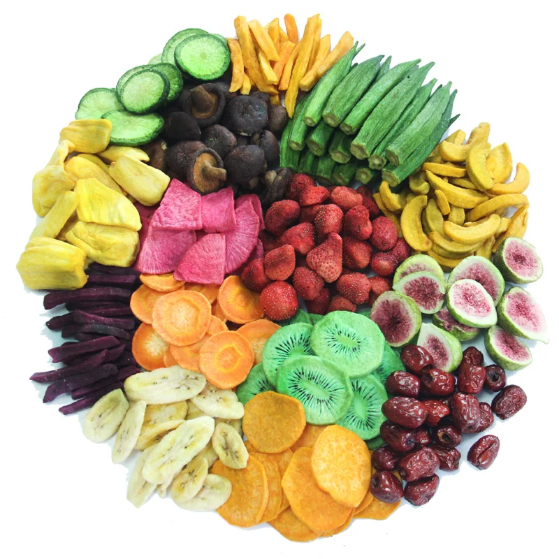 Premium Quality Freeze Dried Fruits And Vegetables Healthy Snacks Zero Calorie Freeze Dried Fruit