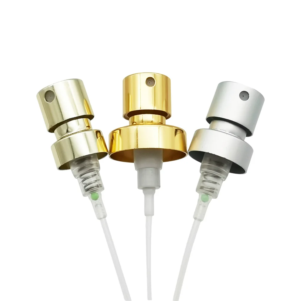 FEA 15MM 18mm 20mm gold  sliver luxury product perfume pump crimp sprayer