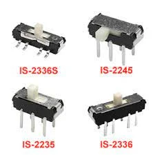 Best Selling Durable Using Miniature Horizontal Slide Switch Micro Slide Toggle Switch Mini Power Slide Switch Make in China