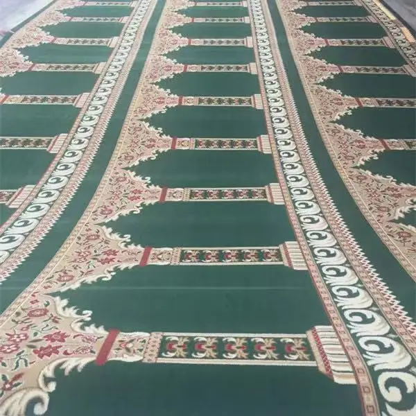 High Quality And Super Soft Mosque Prayer Hand Tufted Mosque Carpets Muslim Carpet