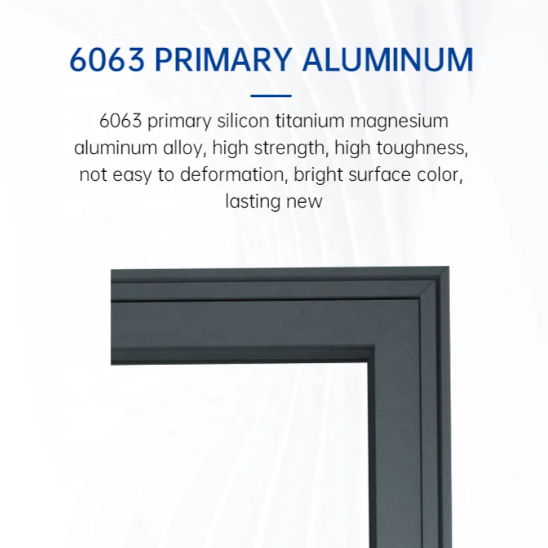 Factory Customized outside sliding window grill design Aluminum Rainproof Windows Alloy Sliding Window
