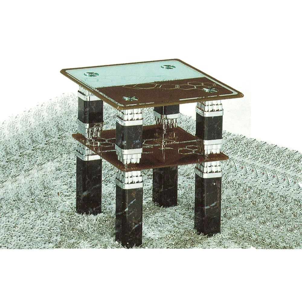 
Living room furniture glass coffee table 