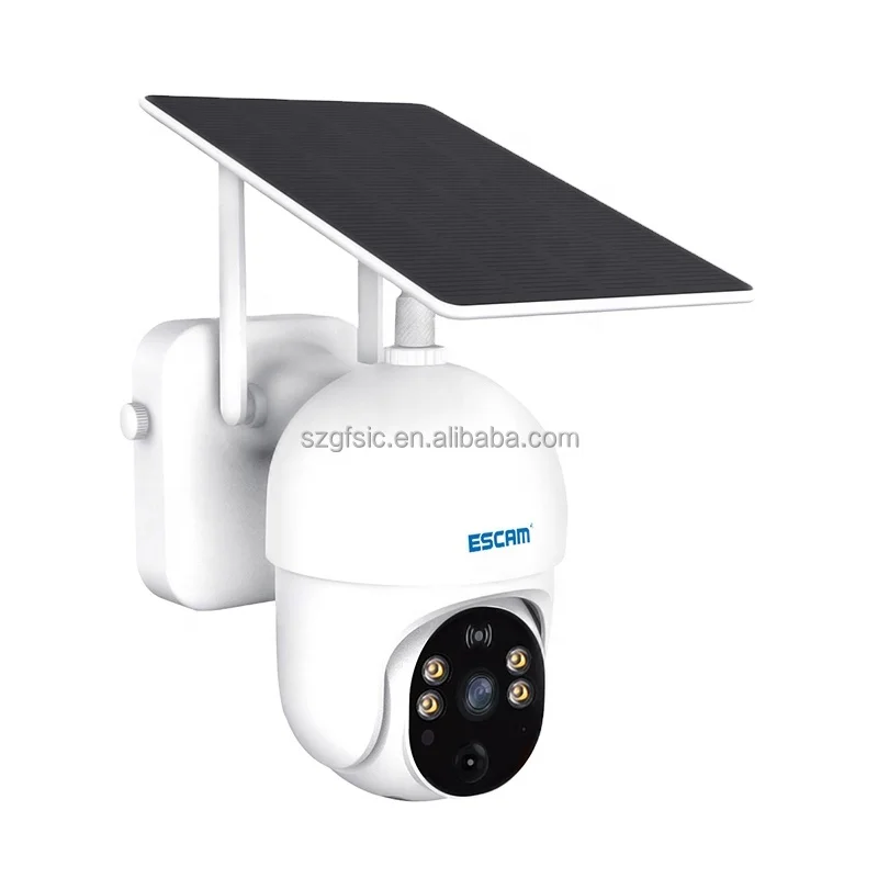 ESCAM QF255 2MP PIR human body detection WIFI connection   cloud storage intelligent dual-light source night vision camera