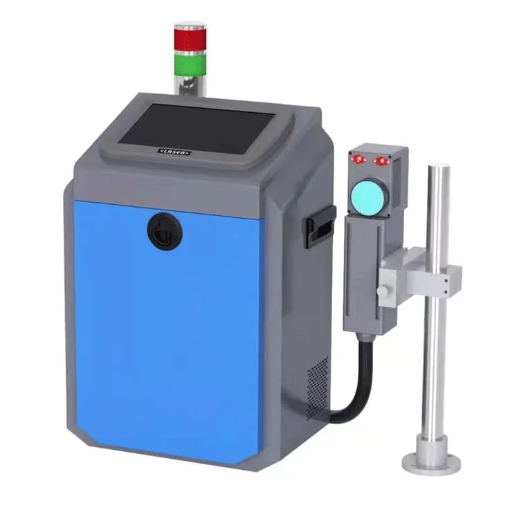 Online Flying Automation Raycus Max Jpt Fiber Laser Marking Engraving Printing Machine Supplier