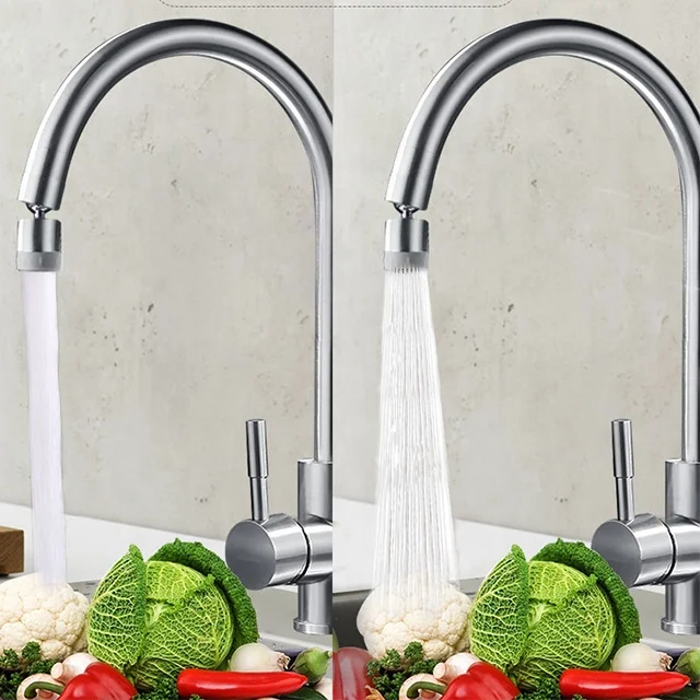 360 rotate swivel faucet nozzle filter adapter water saving tap aerator diffuser 360 Rotatable Faucet Sprayer Head