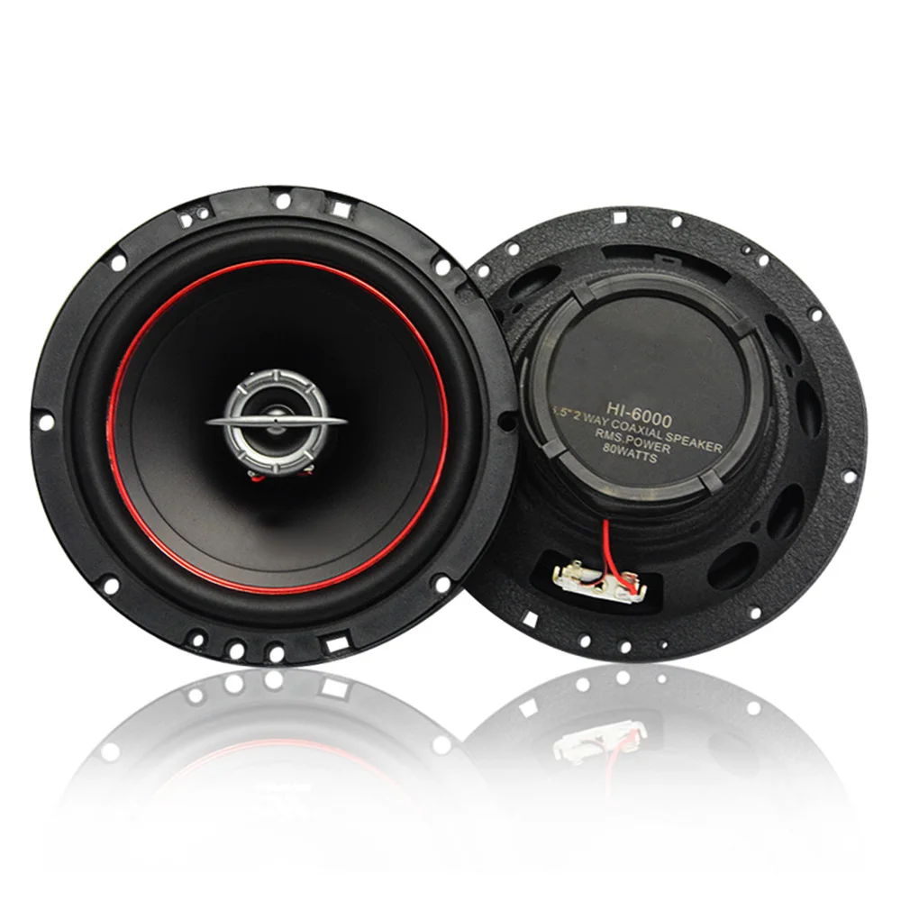 wholesale high quality   6/6.5 inch car audio coaxial speaker   high power active auto speaker