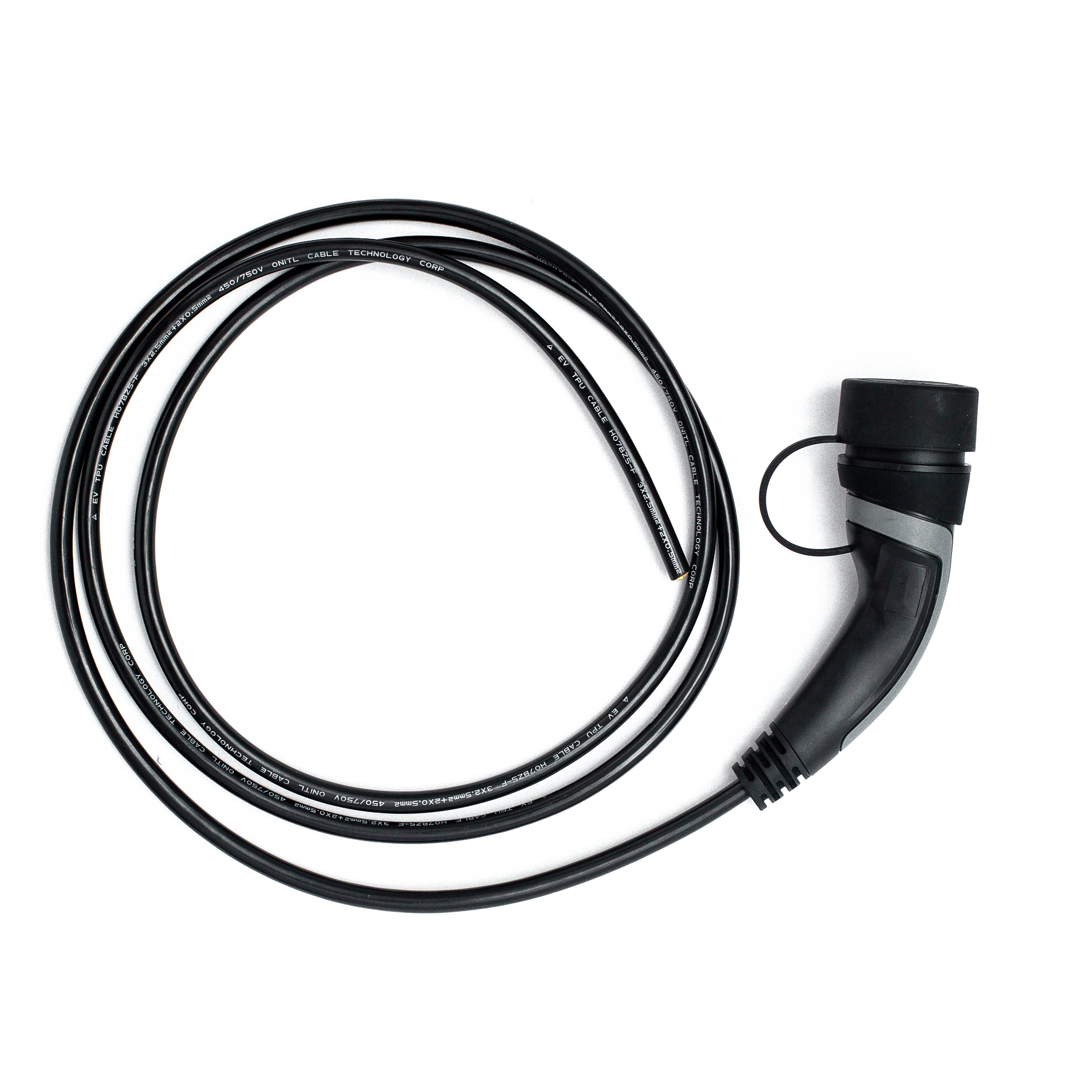 Однофазное портативное быстрое зарядное устройство для электромобилей Тип 2 16 А 250 В ЕВРОПЕЙСКАЯ зарядная вилка переменного тока быстрое зарядное устройство IEC62169