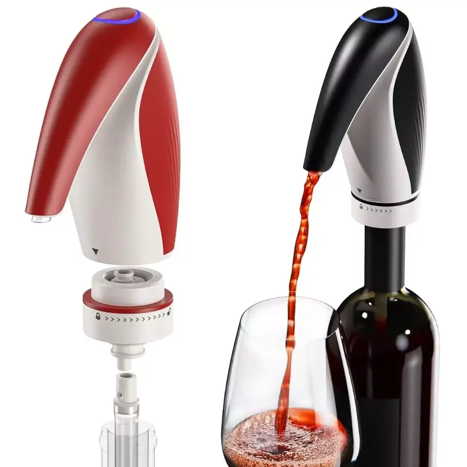 Electronic Decanter rechargeable automatic electric wine aerator Wine Tools Bar Accessories Electric Wine Decanter Dispenser