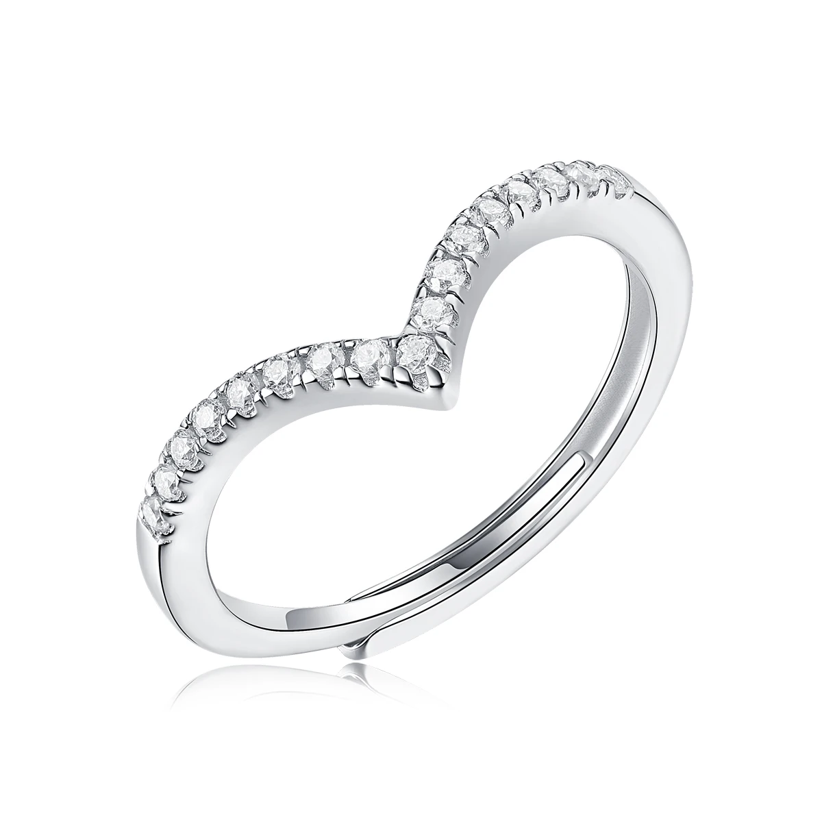 Moissanite Stone Minimalist Design Ring 925 Sterling Silver 18k Gold Plated Women Girls Wedding Engagement Ring Wholesale Bulk