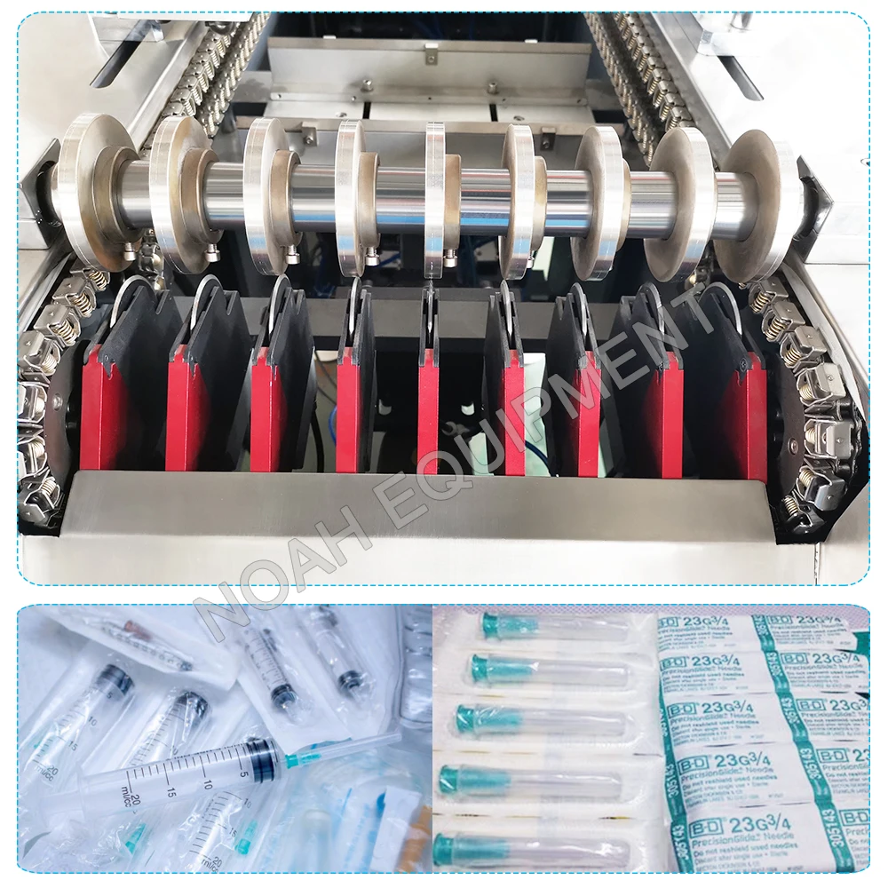 DPB-420 Pharmaceutical syringe automatic blister paper packaging machine