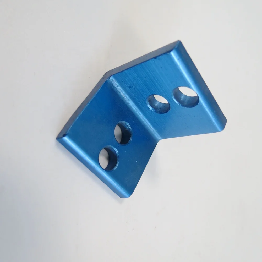 Custom Fabrication Fixing Plate Corner Brace L Shape Metal Angle Joint Bracket for Fitness Equipment