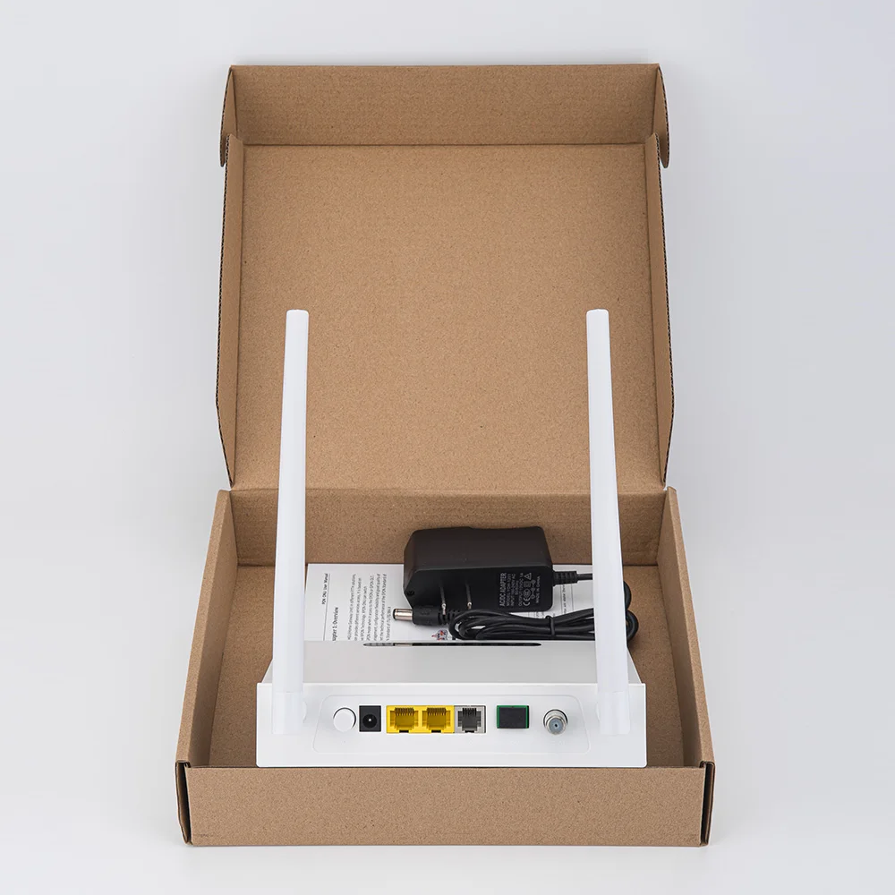 XPON 1GE+1FE+WIFI CATV ONU ONT Dual Band Ont ONU Fiber modem network router English version