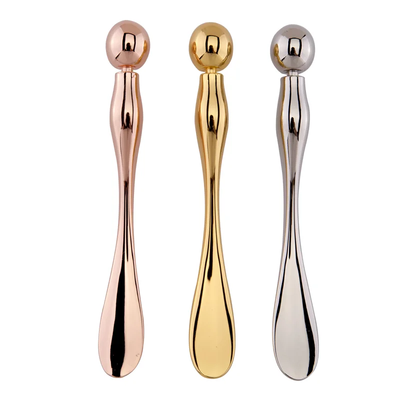 
Beauty personal care tools Mini Metal Beauty multi function manual Applicator Cosmetic Spoon Eye Massage 