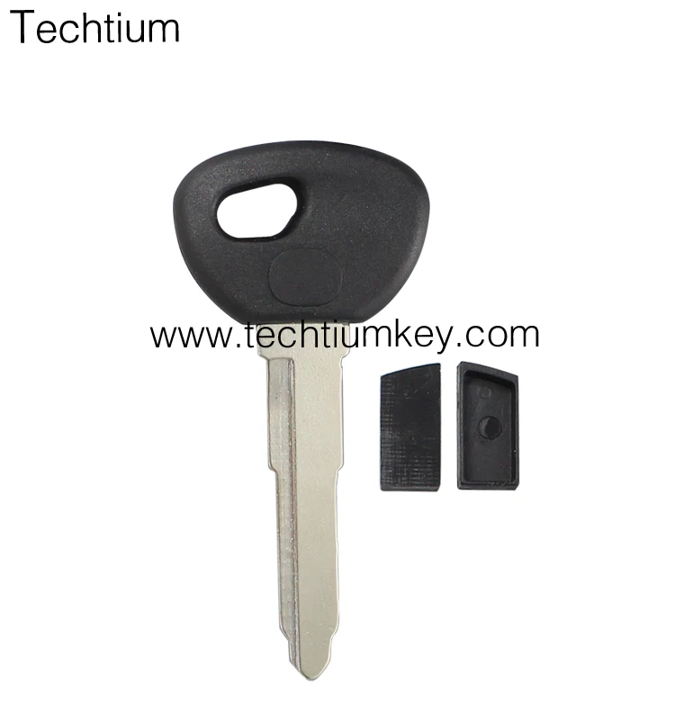 8C transponder chip key blank car key fob for Mazda transponder key shell no chip inside