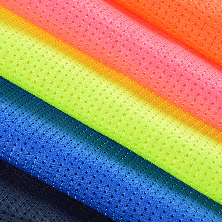 260GSM 1mm hole size polyester sandwich air mesh net fabric for school bag
