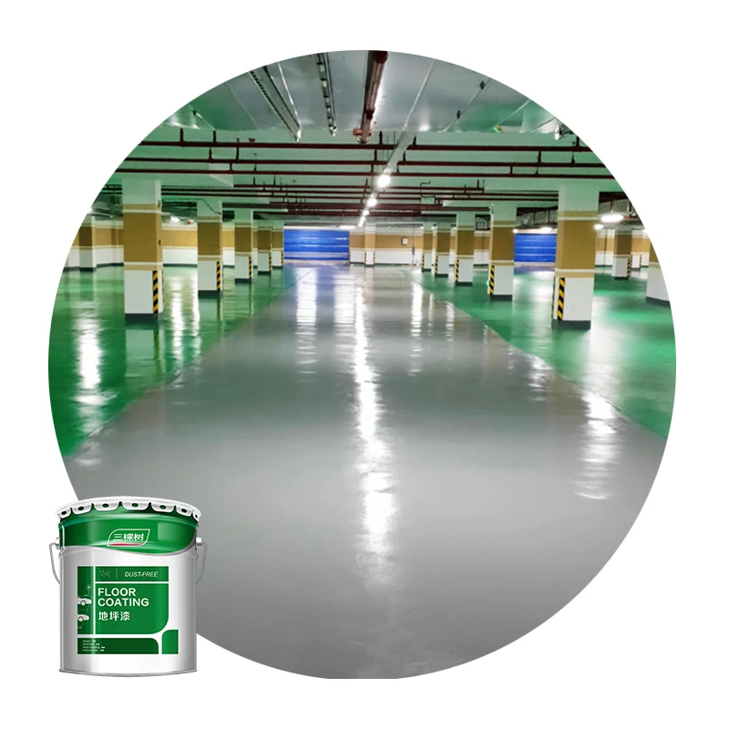 3trees Waterborne Epoxy Primer Tintable Waterbased Two-Component Epoxy Paint Suitable for Various Scenes Such As Parking Lots