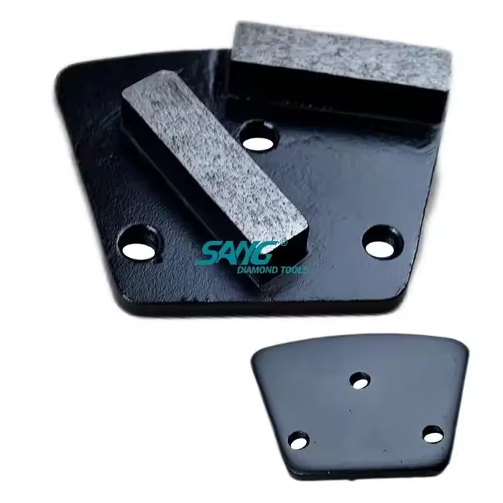 Wholesale Grinding Hard floor Concrete Floor Trapezoid Metal Bond Concrete Abrasive Block Diamond Grinding Block