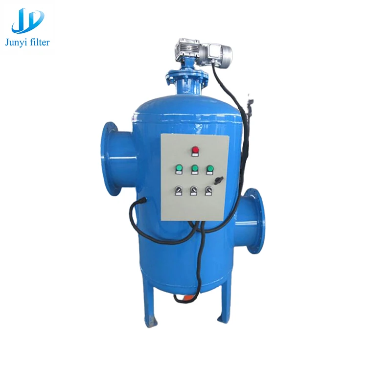 High Precision Brush Type Automatic Industrial Water Self-cleaning Filter From Chinese Factory