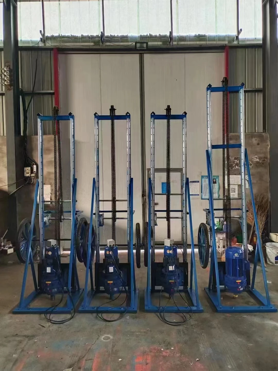 Portable Handheld Petrol Piling Machine post driver/Gasoline Solar Pile Driver for Southeast Asian market