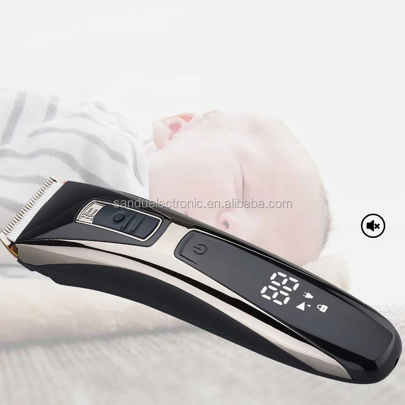 Super Quite Best Cordless USB Rechargeable Children Hair Cutting Machine Baby Hair Clippers Trimmer