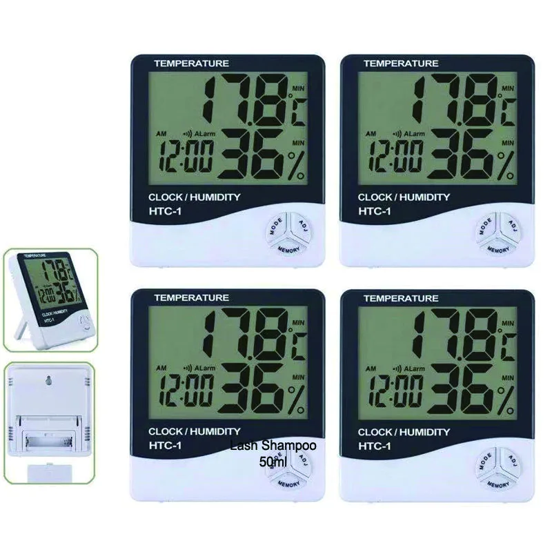 Digital Temperature Humidity Meter/Outdoor LCD Display Thermometer Hygrometer GREAT FARM equipment