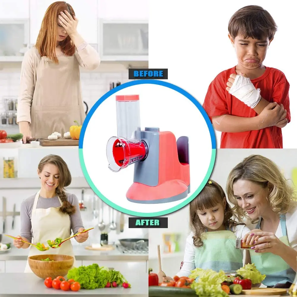 2023 Newest Kitchen Appliances Electrical Multi Function 5 in 1 Vegetable Cutter