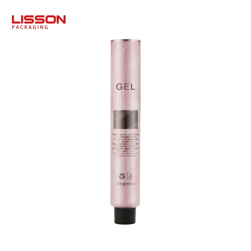  cosmetic pink aluminum packaging tube pharmaceutical collapsible 70 ml pure aluminium tubes with screw