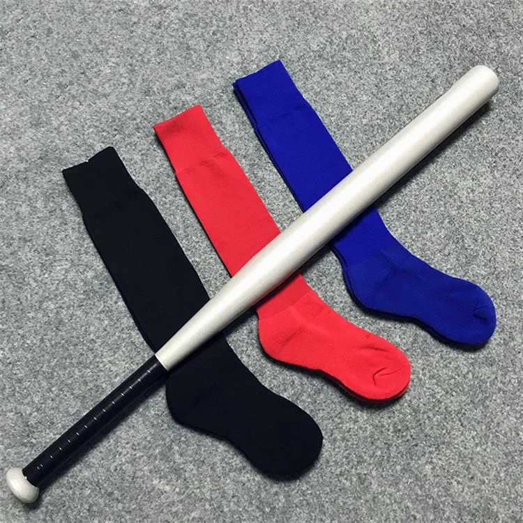 wholesale athletic over-the-calf knee multi sport football softball soccer team uniforms youth adult men women baseball socks