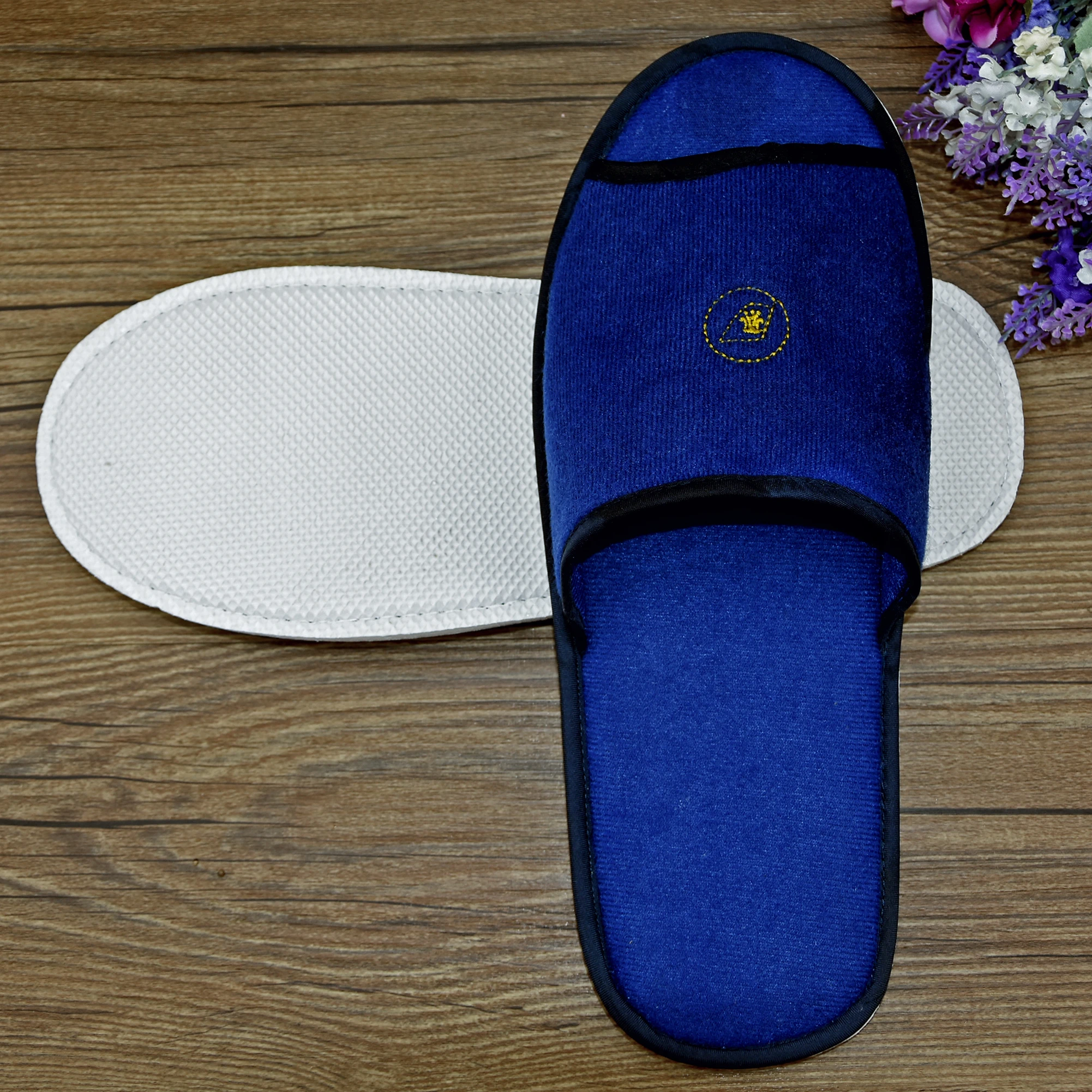 Персональные тапочки для гостевых номеров; Махровые Тапочки для отелей от производителя