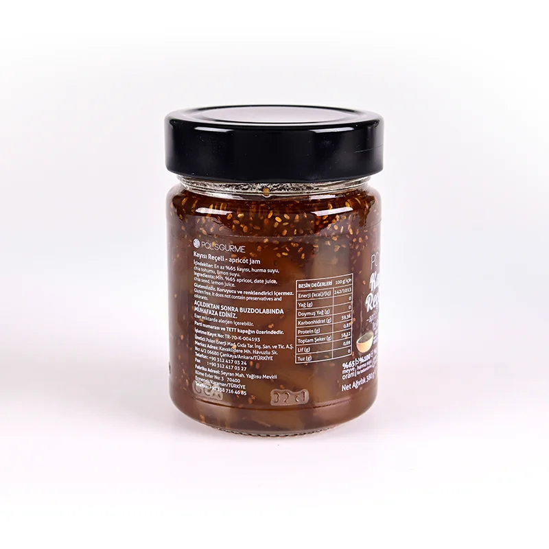 Apricot Jam Fruit Preserves Organic Natural Gourmet Level No Sugar Fresh Jams Best Selling Grade Pure Healthy