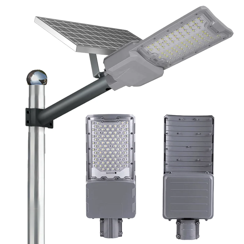 Energy Saving Public Lighting Solar StreetLight Waterproof Ip65 Outdoor Smd 50w 100w 150w 200w 250w Split Solar Led Street Light
