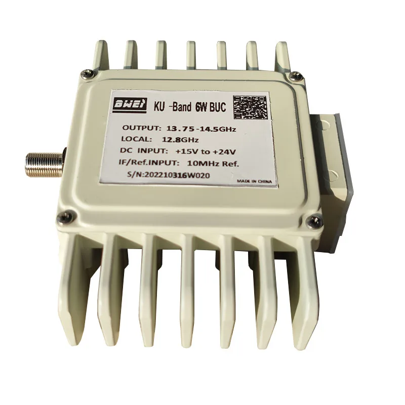 Universal Block Up converter 13.75 ~ 14.5 GHz  12.8GHz 6W Ku-Band BUC 13.75 ~ 14.5 GHz  transmitter buc