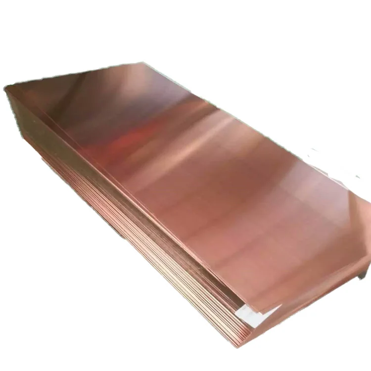 Copper Plate Sheet Cutting Various size Hot Sales  99.99 Import And Export Customize