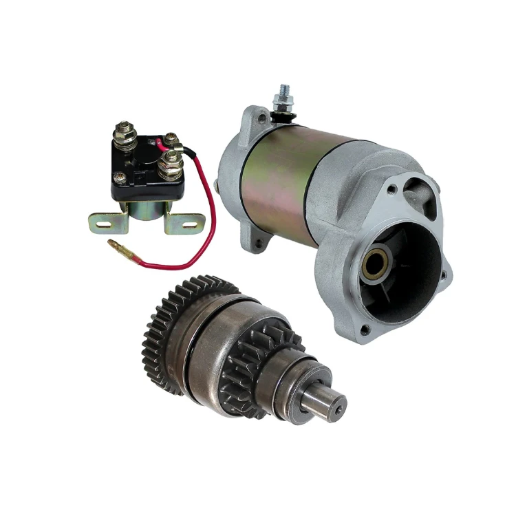 Starter Drive & Relay Solenoid Compatible With Polaris Trail Blazer 250 1990-2003 18331 3083760, 3084403, 308-4403, 3085393